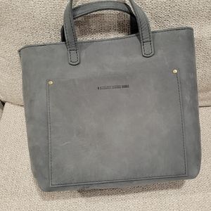 Portland Leather Zippered Medium Crossbody in Storm